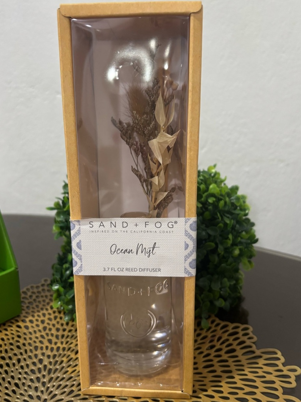 Sand + Fog Ocean Mist Reed Diffuser - New in box